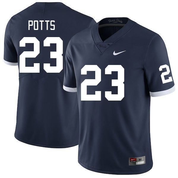 Men #23 Trey Potts Penn State Nittany Lions College Football Jerseys Stitched Sale-Retro - Click Image to Close